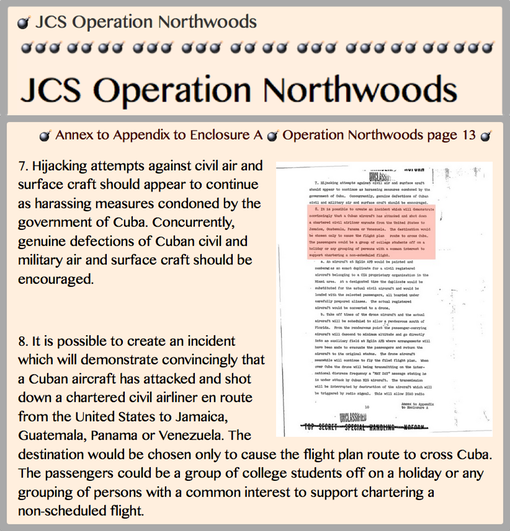 1962 JCS Operation Northwoods