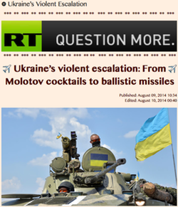 20140809 Ukraine’s Violent Escalation