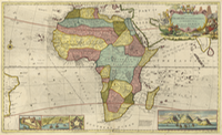 __AFRICA 1710, to Charles Earl of Peterborow and Monmouth,&. This Map of Africa, 1710 moll (1280X785)