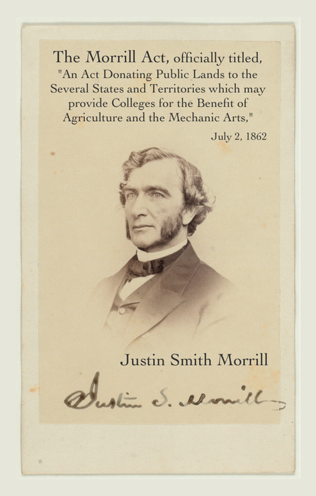 _R2. 00.22.13.1 Justin Smith Morrill, The Morrill Act