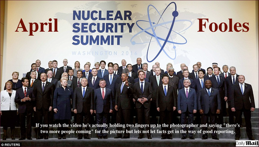 April Fooles2, Nuclear Summit 2016