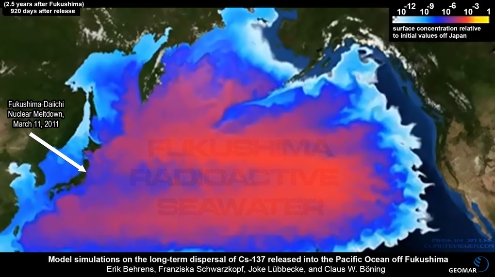 Fukushima-Pacific-Ocean-Radioactive-Cesium-137-Seawater-Impact-Map