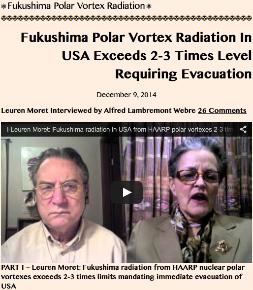 Fukushima Polar Vortex Radiation