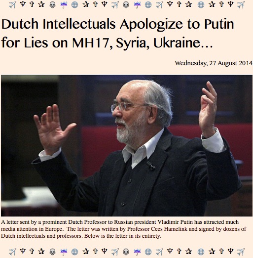 HEADLINE- Dutch Apologize
