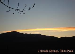 Pic 1. Colorado Springs, Pike's Peak