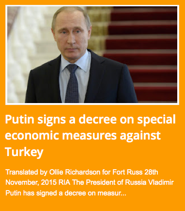 Pic 2. 20151128 Putin Signs Decree on Economic Measures Against Turkey