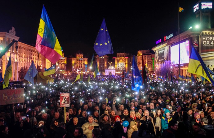 EU-UKRAINE/PROTESTS