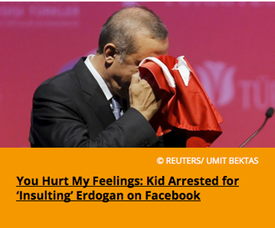 Pic 2. You Hurt My Feelings- Kid Arrested for ‘Insulting’ Erdogan on Facebook