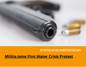 Pic 3. Militia Joins Flint Water Crisis Protest