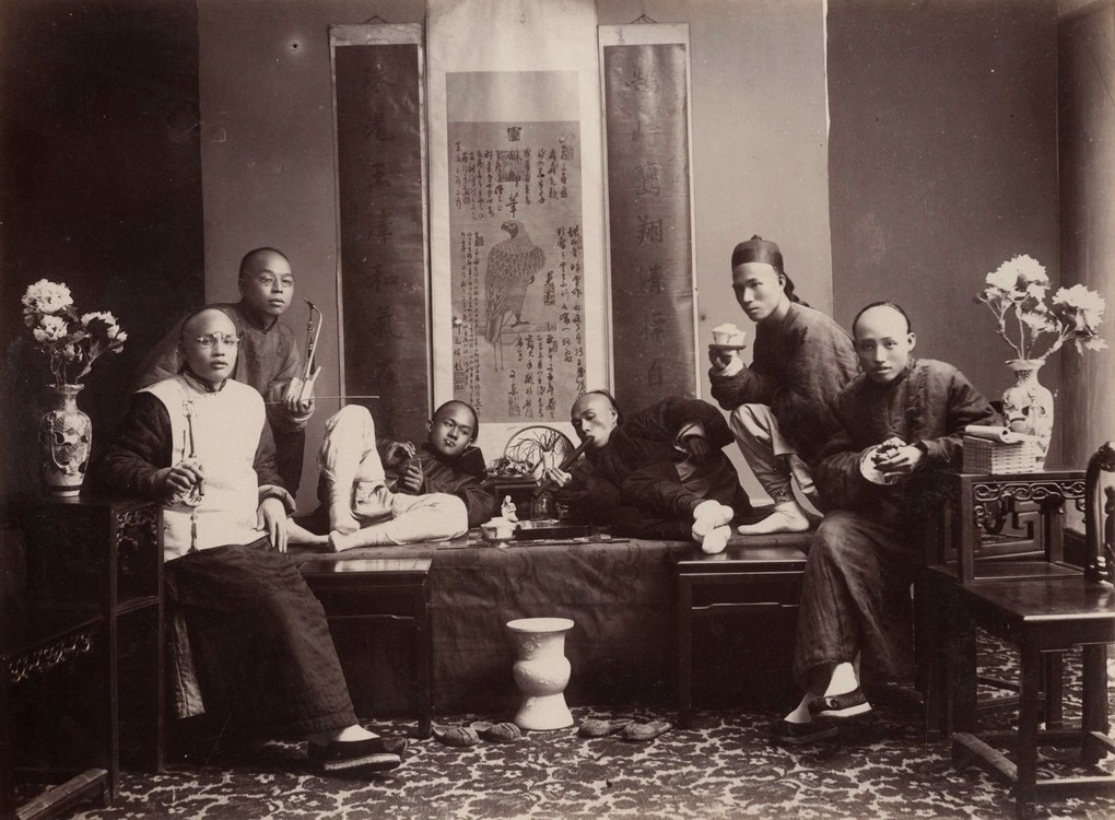 Pic 4. Opium smokers 1880s