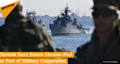 Pic 4. Turkish Navy Enters Ukraine Port as Part of Military Cooperation