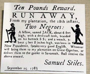 RUNAWAY-slavery