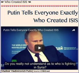 TITLE- ☛ Who Created ISIS ☚