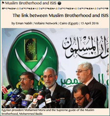 TITLE- 20160415 “The link between Muslim Brotherhood and ISIS,” by Eman Nabih