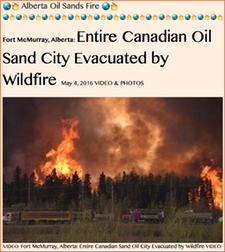 TITLE- Alberta Oil Sands Fire