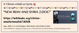 TITLE- Clinton, eMail on Syria (screen scrape)