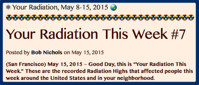 TITLE- Your Radiation, May 8-15, 2015