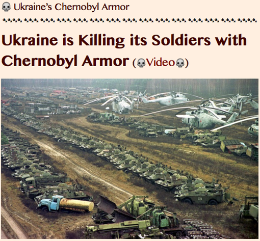 TITLE PLATE- 💀 Ukraine’s Chernobyl Armor